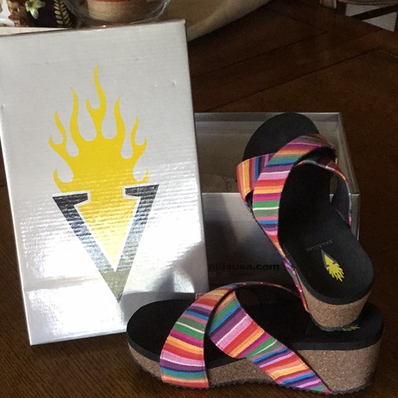 volatile serape wedge